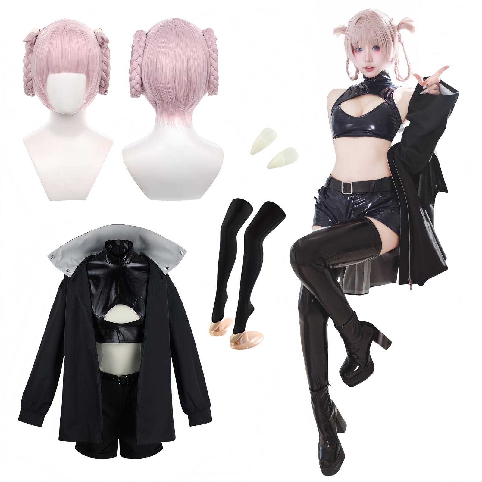 Amazon.co.jp: [NOKIJP] よふかしのうた コスプレ 七草ナズナ コスプレ